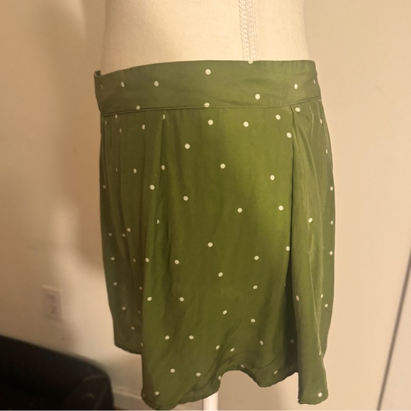SIR THE LABEL Elsa SHORTS polka dot olive size 2 (US 6). - Picture 7 of 12